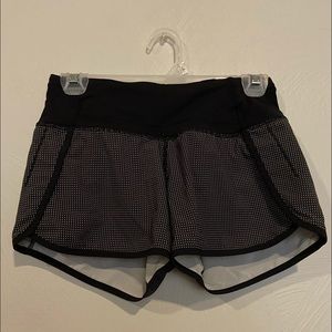 Patterned lululemon shorts